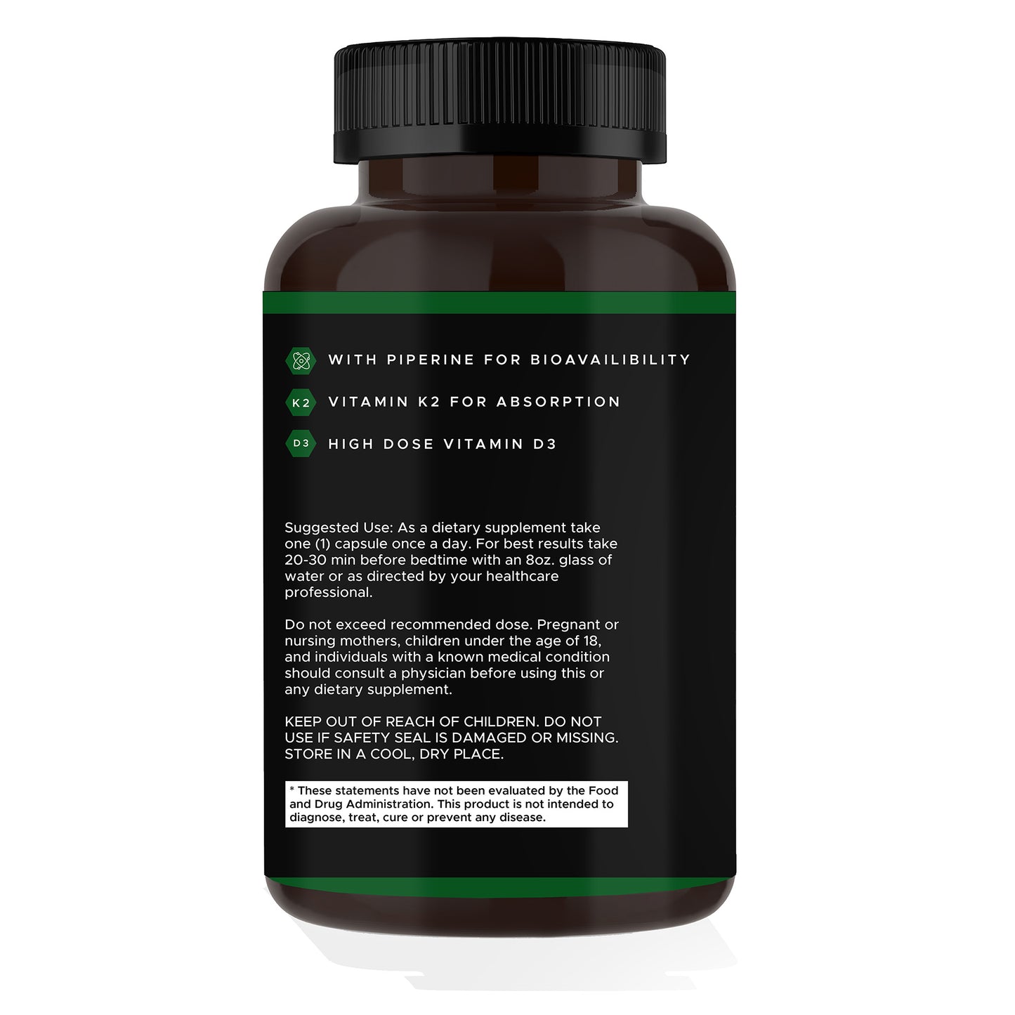 Balanced Dose 10,000 IU Vitamin D3 w/ Vitamin K2