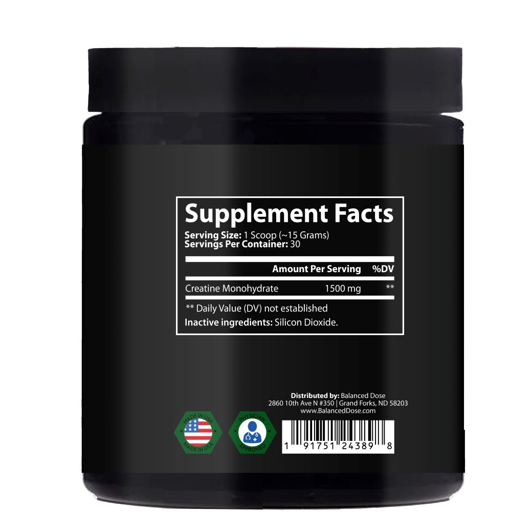 Balanced Dose Creatine Monohydrate 500G