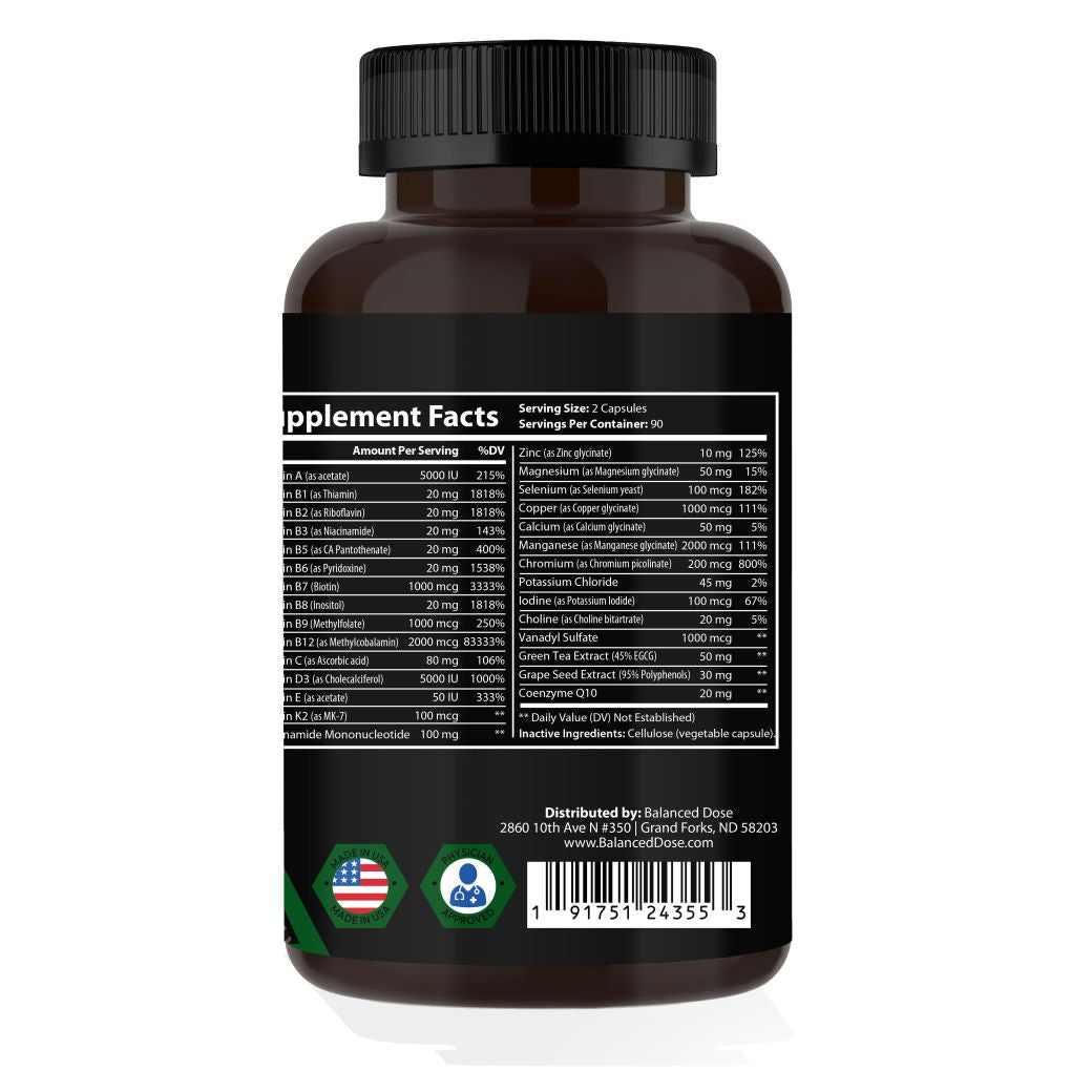 Balanced Dose Super Multivitamin
